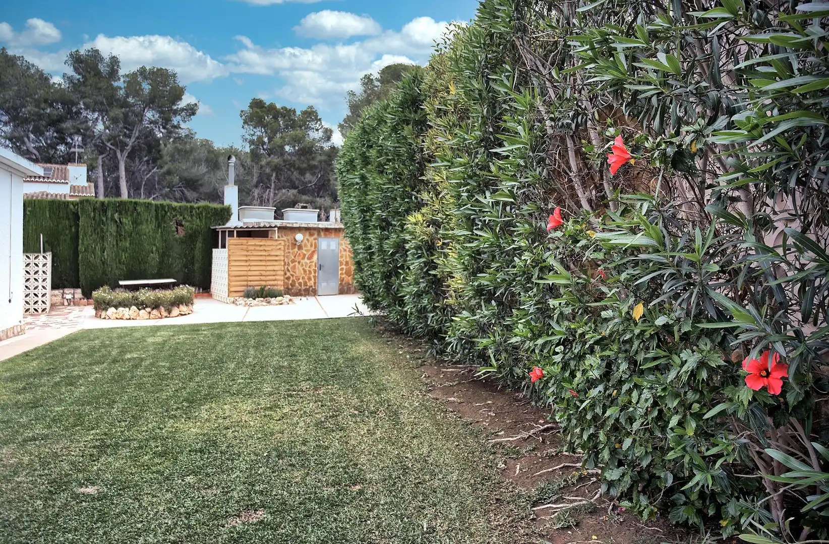 Jardín de Casa o chalet en venta en Paterna con Aire acondicionado, Calefacción y Jardín privado