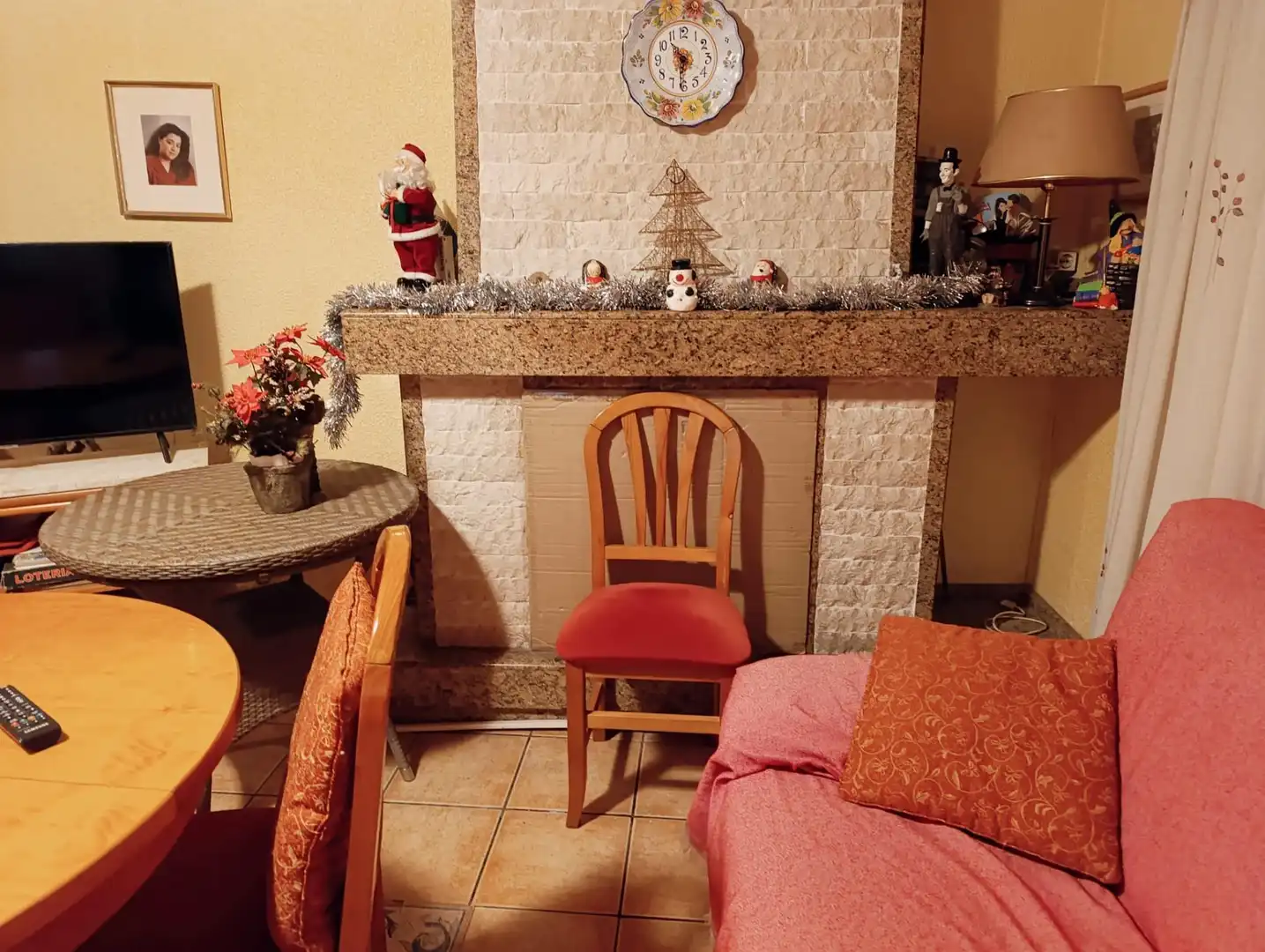 Sala d'estar de Casa o xalet en venda en Elche / Elx amb Jardí privat, Terrassa i Traster