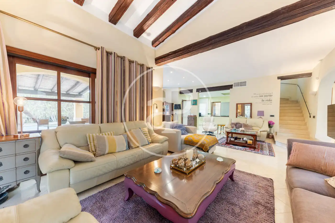 Sala de estar de Casa o chalet en venta en Calvià con Aire acondicionado, Calefacción y Jardín privado