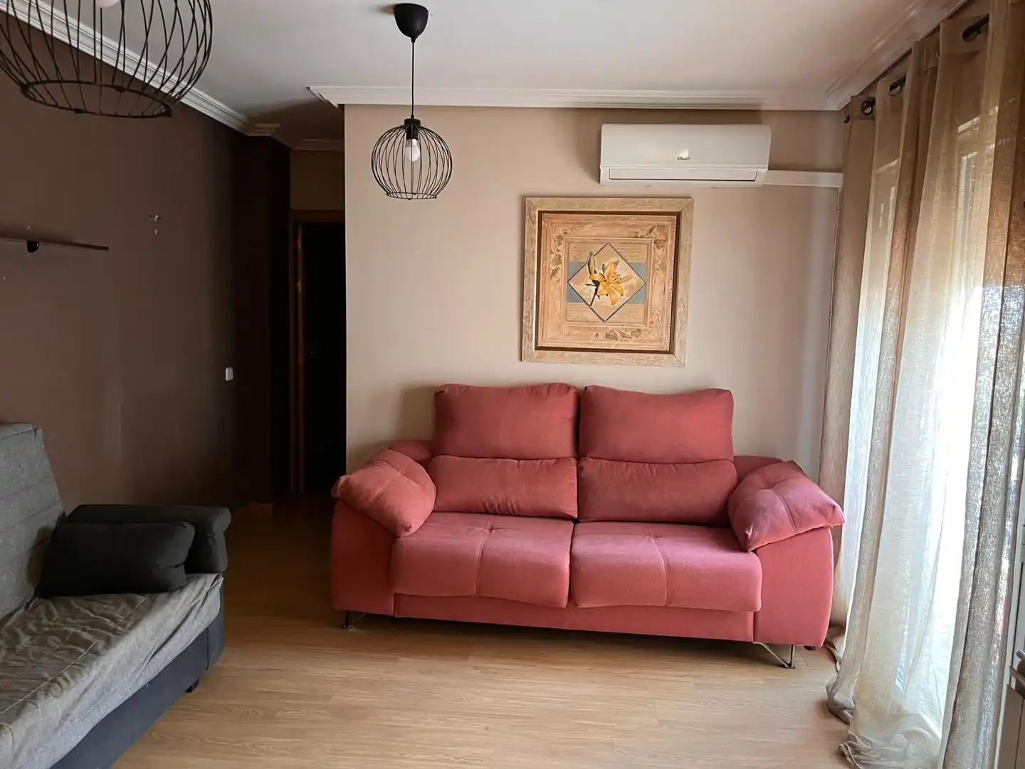 Sala de estar de Piso de alquiler en Bargas con Aire acondicionado, Calefacción y Parquet