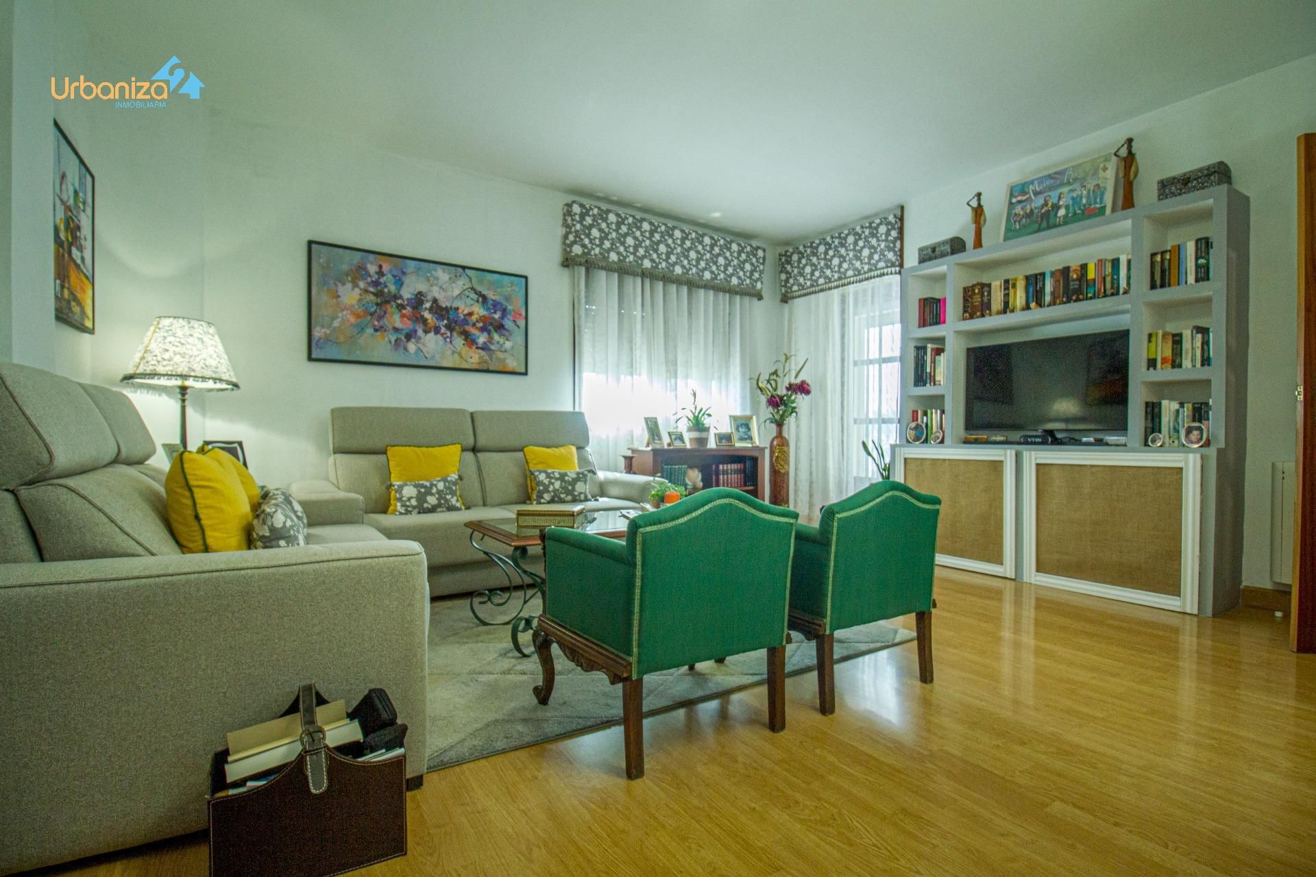 Sala de estar de Piso en venta en Badajoz Capital con Aire acondicionado, Calefacción y Terraza