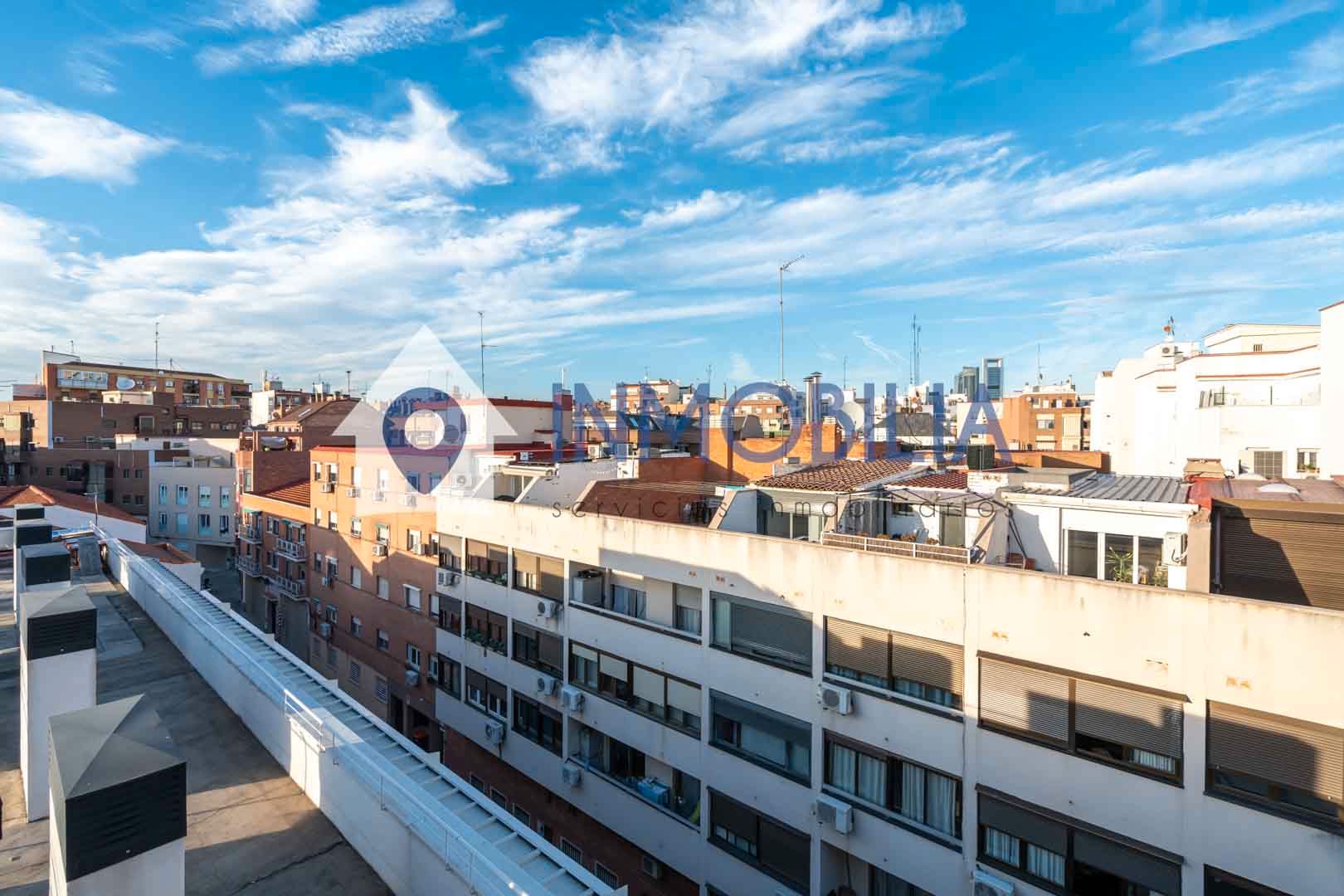 Exterior view of Attic for sale in  Madrid Capital  with Air Conditioner and Heating