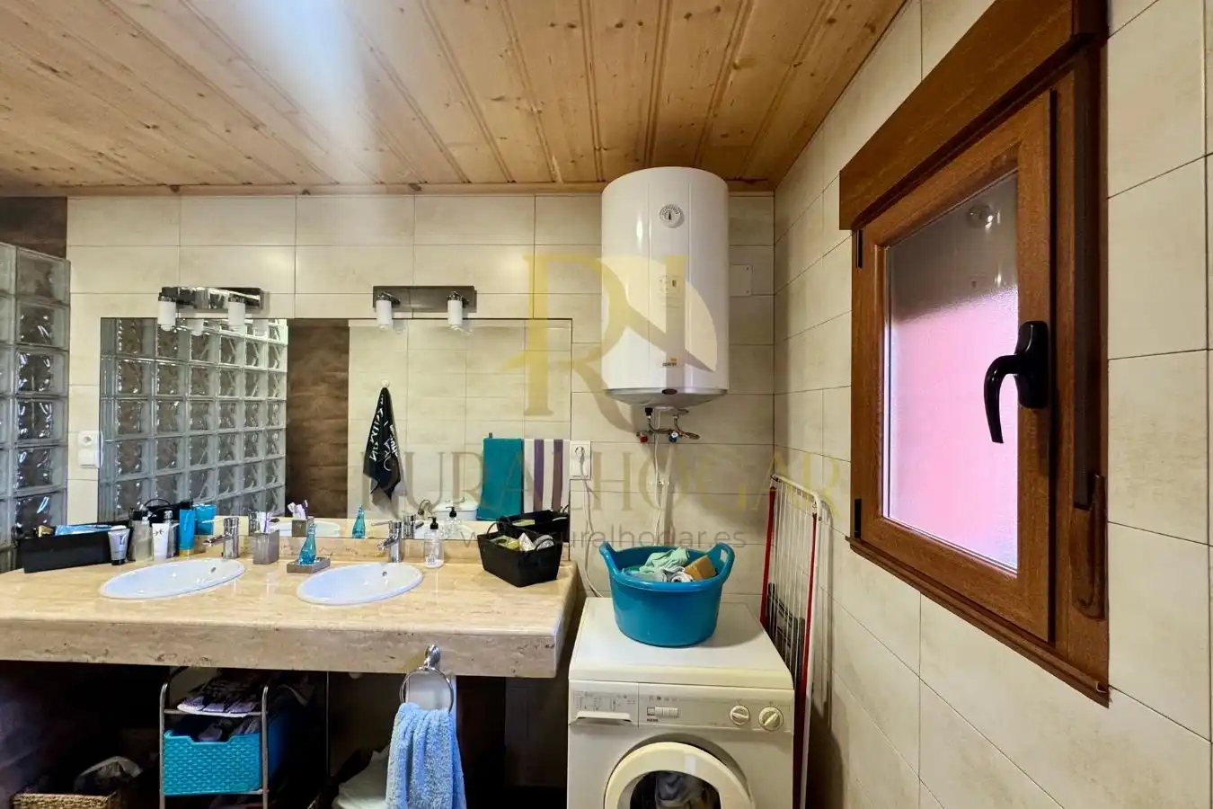 Cocina de Casa o chalet en venta en Gradefes con Calefacción, Parquet y Amueblado