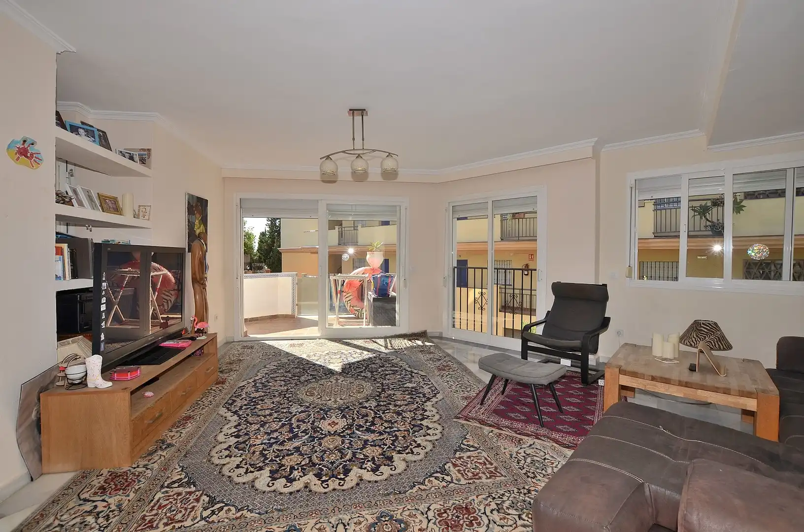 Living room of Duplexes for sale in Mijas  with Air Conditioner, Terrace and Oven