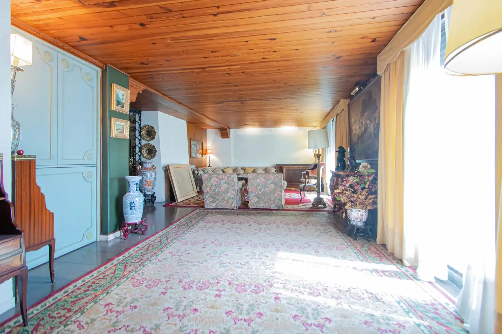 Wohnzimmer von Dachboden zum Verkauf in Sevilla mit Terrasse