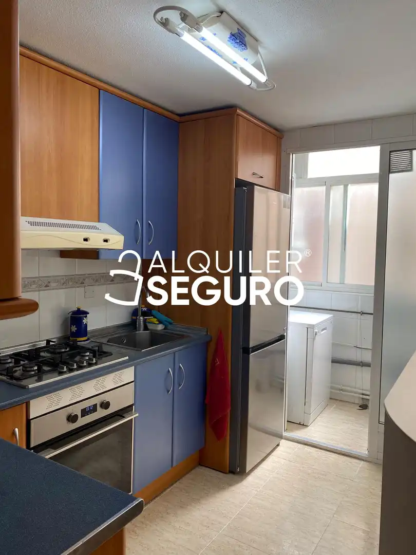 Cocina de Piso de alquiler en Murcia con Aire acondicionado, Calefacción y Amueblado