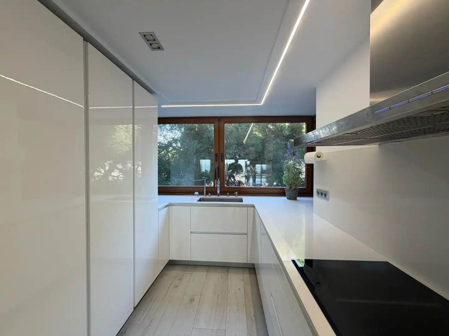 Küche von Wohnung zur Miete in Gavà mit Heizung, Parkett und Terrasse
