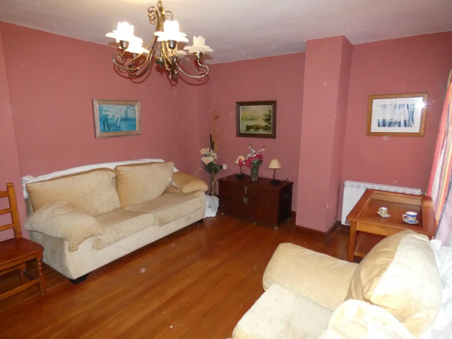Wohnzimmer von Haus oder Chalet zum Verkauf in Villarcayo de Merindad de Castilla la Vieja mit Heizung, Privatgarten und Möbliert