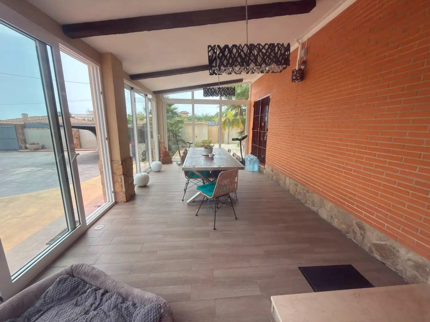 Terrassa de Casa o xalet en venda en Alicante / Alacant amb Aire condicionat, Calefacció i Jardí privat