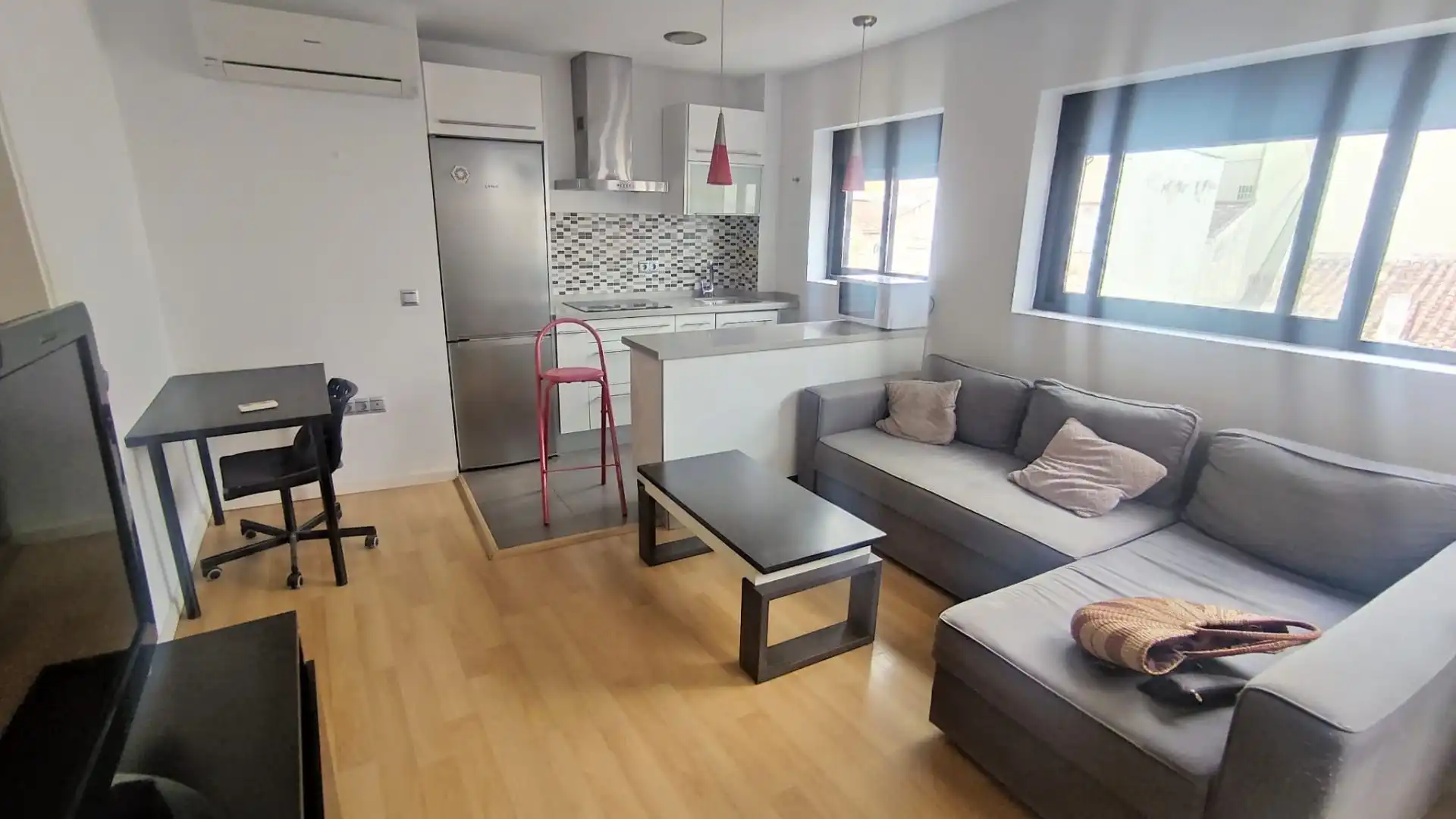 Living room of Attic for rent in Málaga  with Air Conditioner, Heating and Terrace