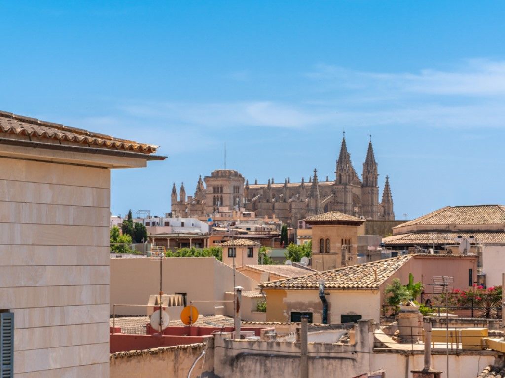 Vista exterior de Apartament en venda en  Palma de Mallorca amb Aire condicionat, Calefacció i Terrassa