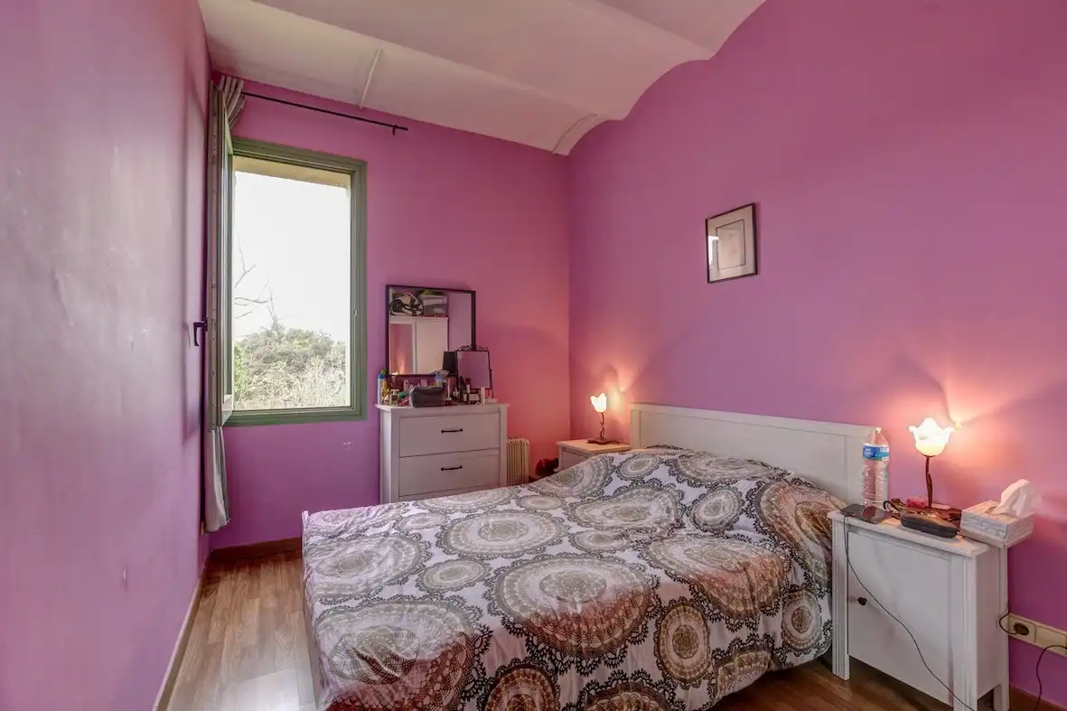 Schlafzimmer von Country house zum Verkauf in Llinars del Vallès mit Klimaanlage, Heizung und Abstellraum