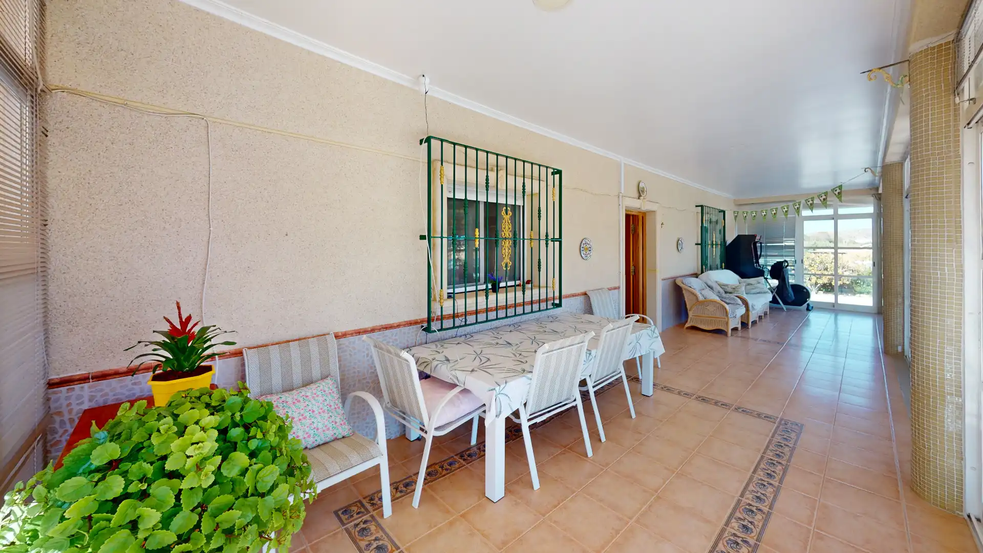 Terrassa de Casa o xalet en venda en Elche / Elx amb Aire condicionat, Jardí privat i Terrassa
