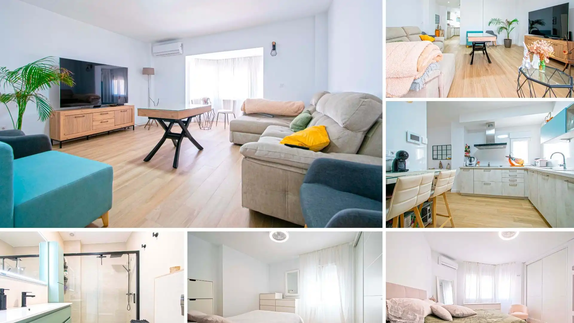 Exterior view of Flat for sale in  Sevilla Capital  with Air Conditioner