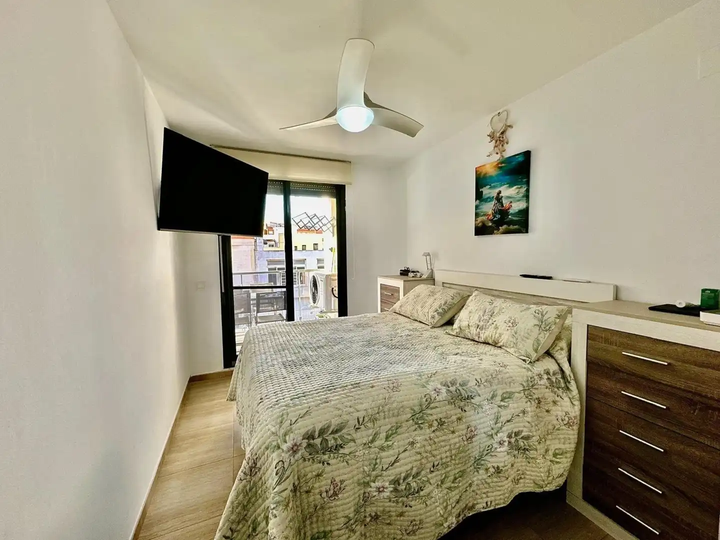 Bedroom of Flat for sale in Casco Urbano