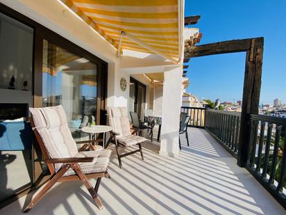 Terrace of Attic for sale in Fuengirola  with Air Conditioner, Terrace and Swimming Pool