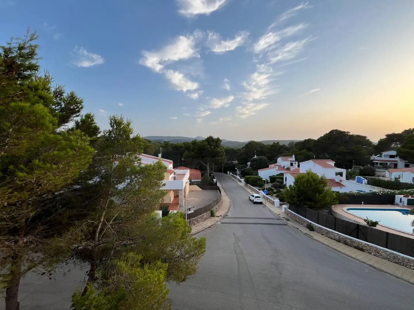 Vista exterior de Apartament en venda en Es Mercadal amb Aire condicionat, Traster i Piscina comunitària