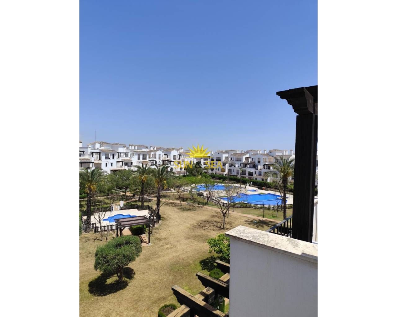 Jardí de Apartament de lloguer en Torre-Pacheco amb Aire condicionat, Calefacció i Terrassa