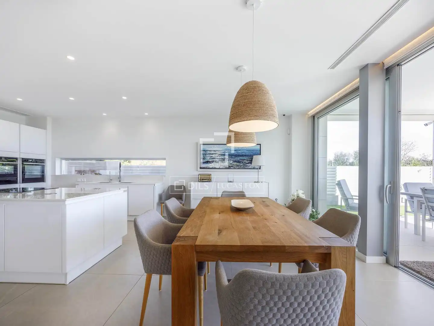 Comedor de Casa o chalet en venta en Sagunto / Sagunt con Aire acondicionado, Calefacción y Jardín privado