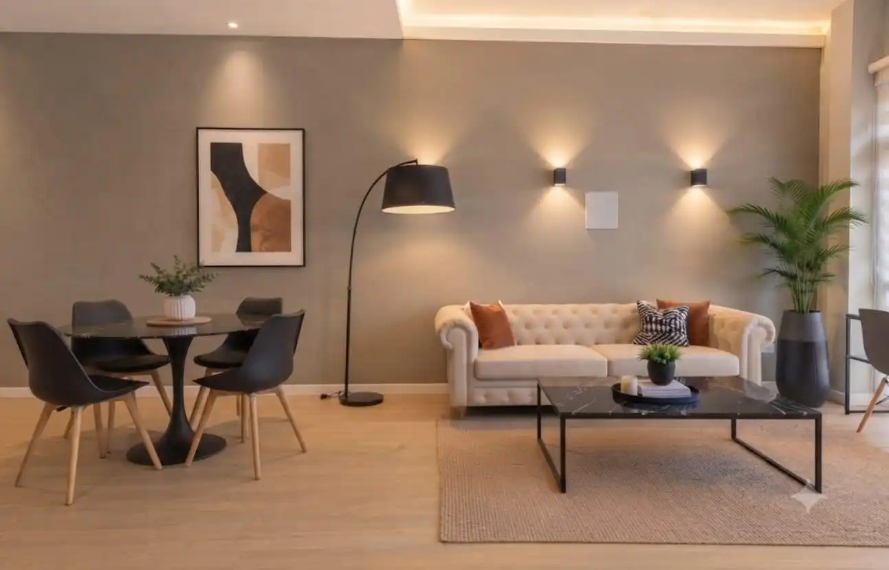 Sala d'estar de Apartament en venda en Madrid amb Aire condicionat i Calefacció