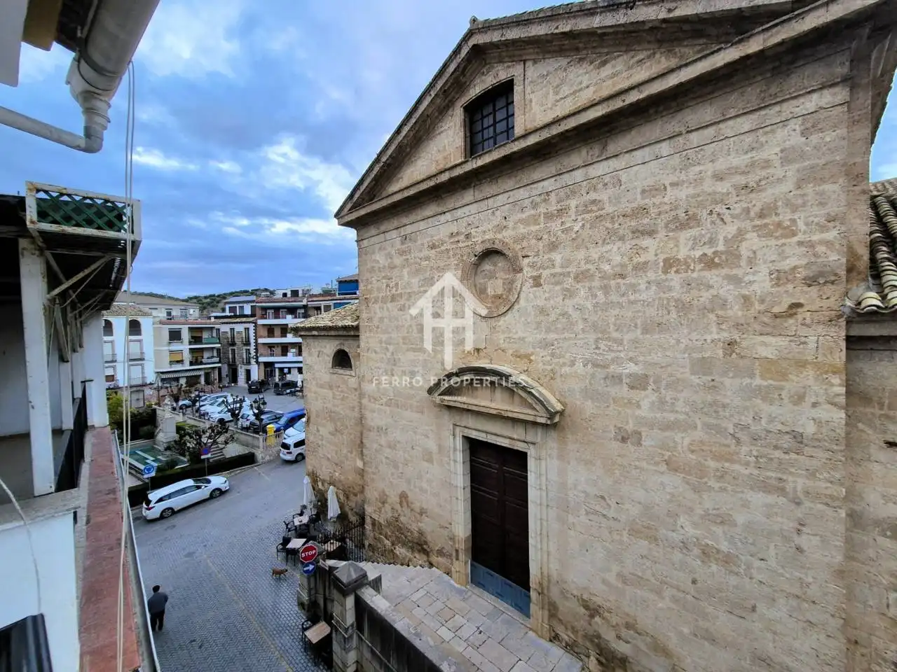 Vista exterior de Piso en venta en Algarinejo con Balcón