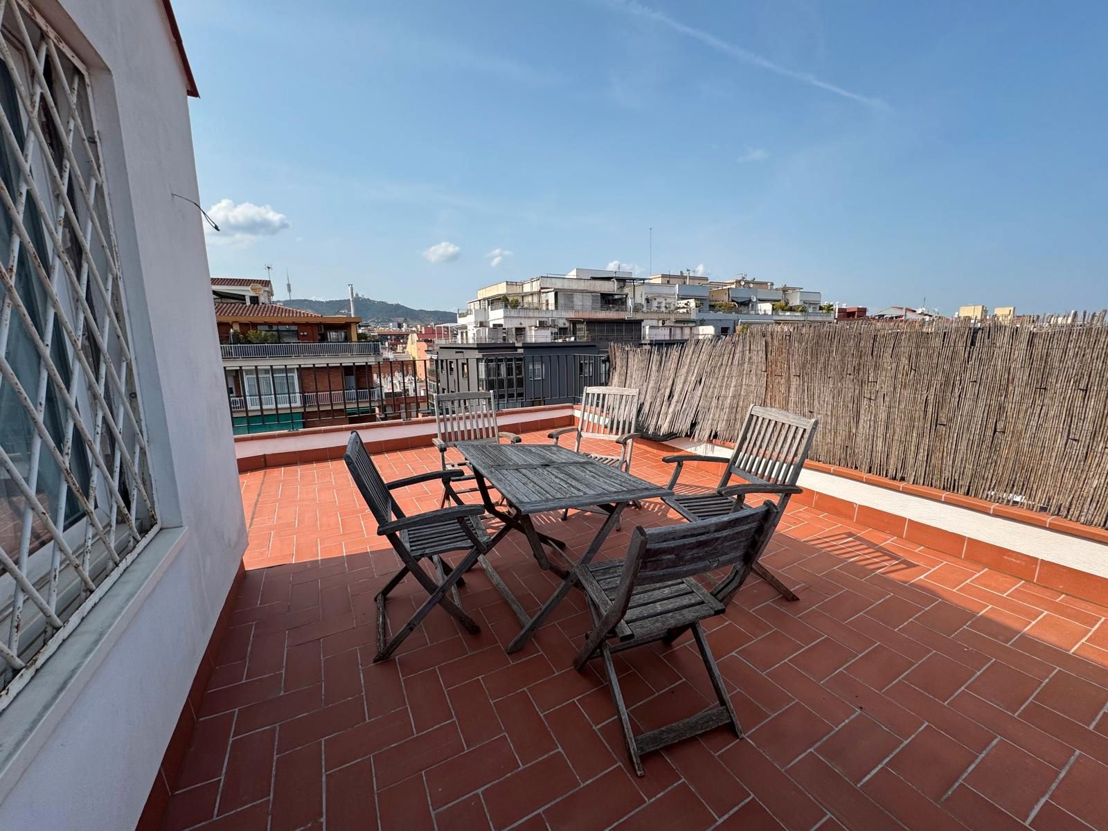 Terrace of Attic for sale in  Barcelona Capital  with Air Conditioner, Terrace and Furnished