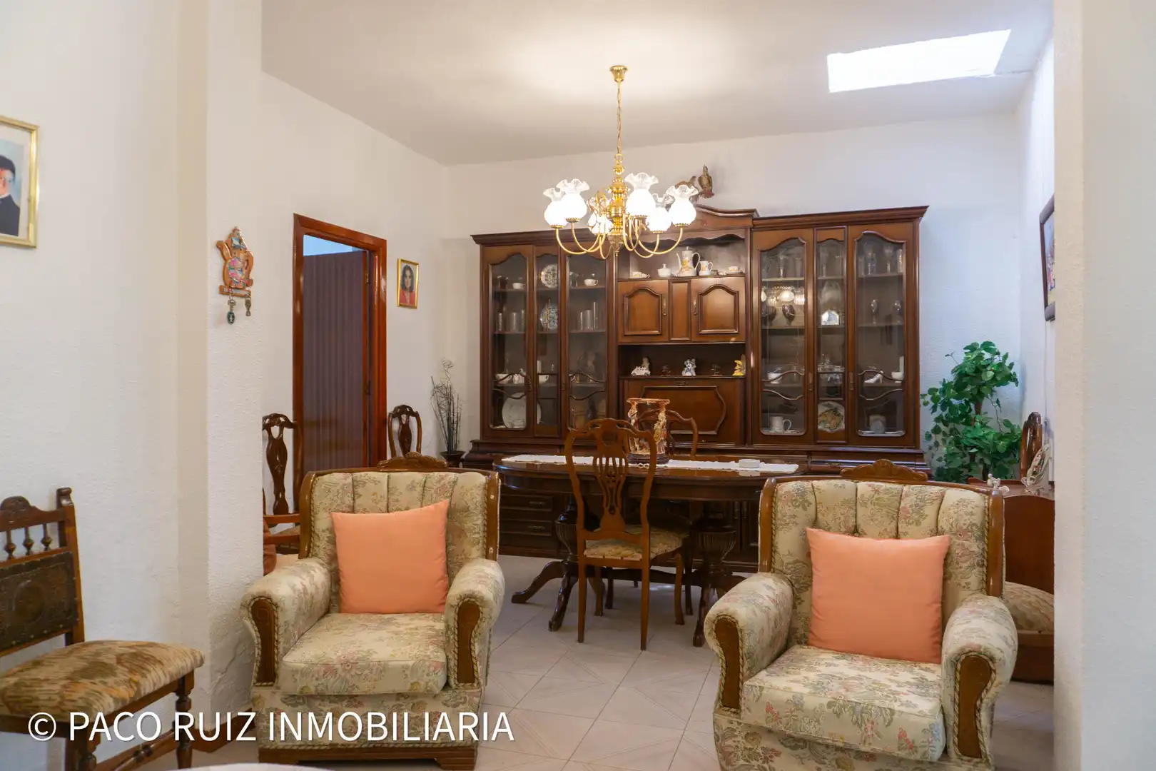 Esszimmer von Einfamilien-Reihenhaus zum Verkauf in Tabernas mit Abstellraum, Möbliert und Balkon