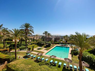 Erdgeschosswohnung mit Pool zur Miete in Los Flamingos