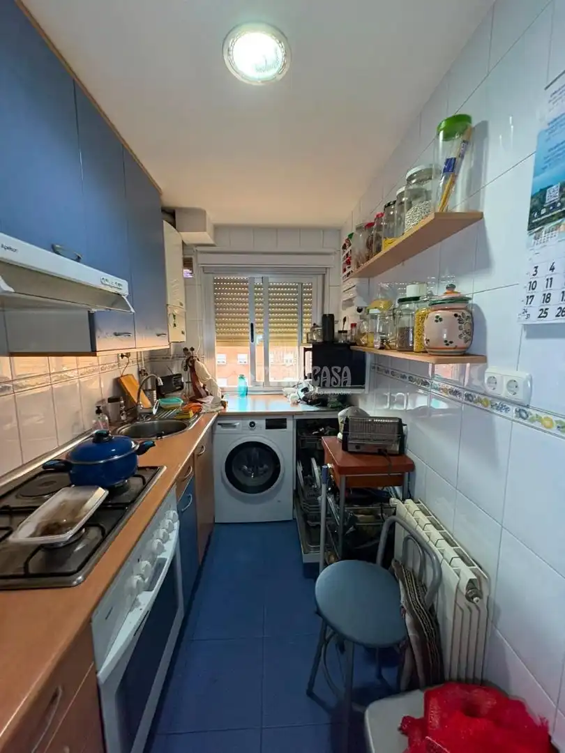 Küche von Wohnung zum Verkauf in Madrid mit Klimaanlage, Heizung und Abstellraum