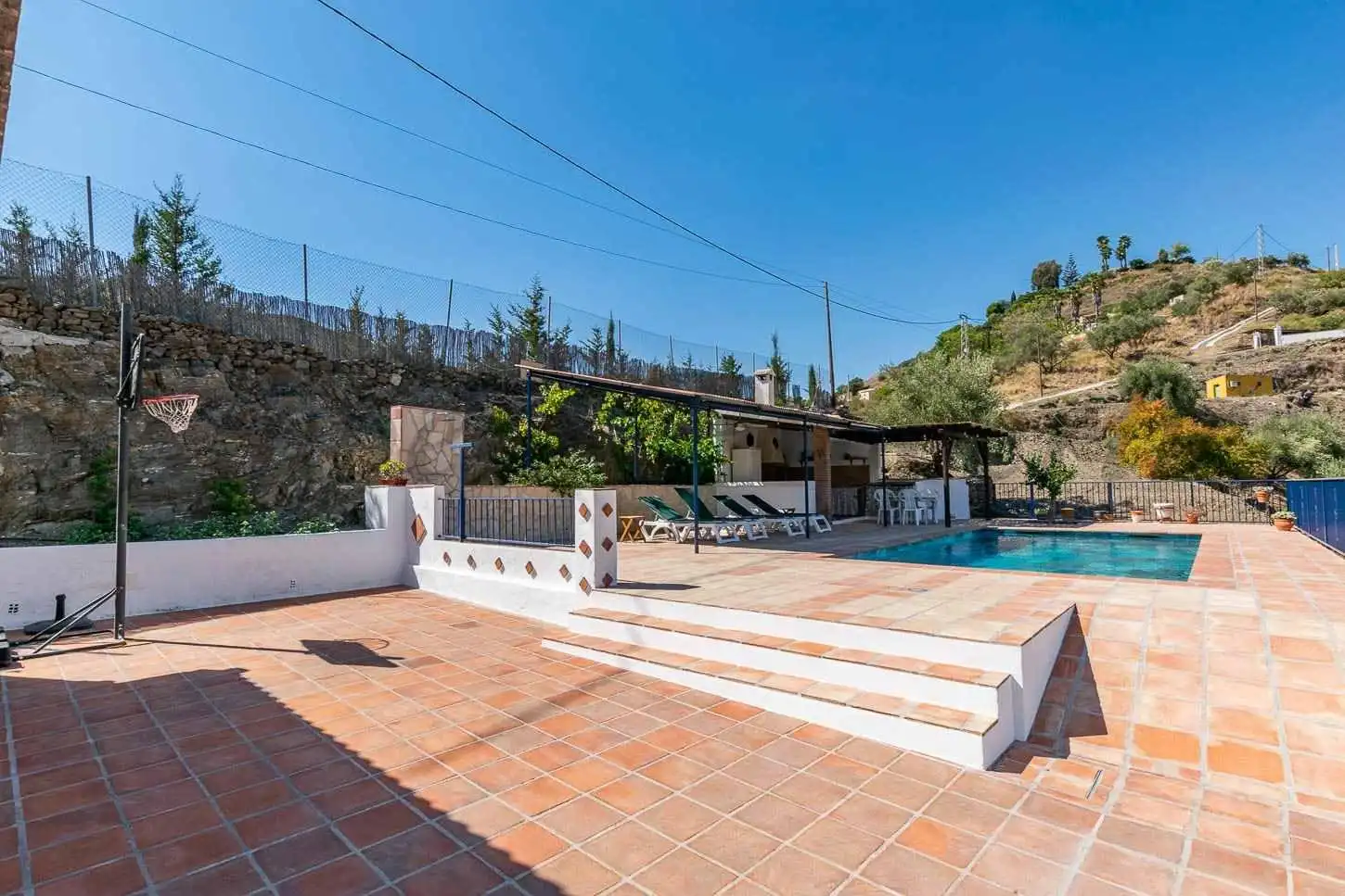 Garden of Houses for rent in Cómpeta  with Air Conditioner, Private garden and Terrace