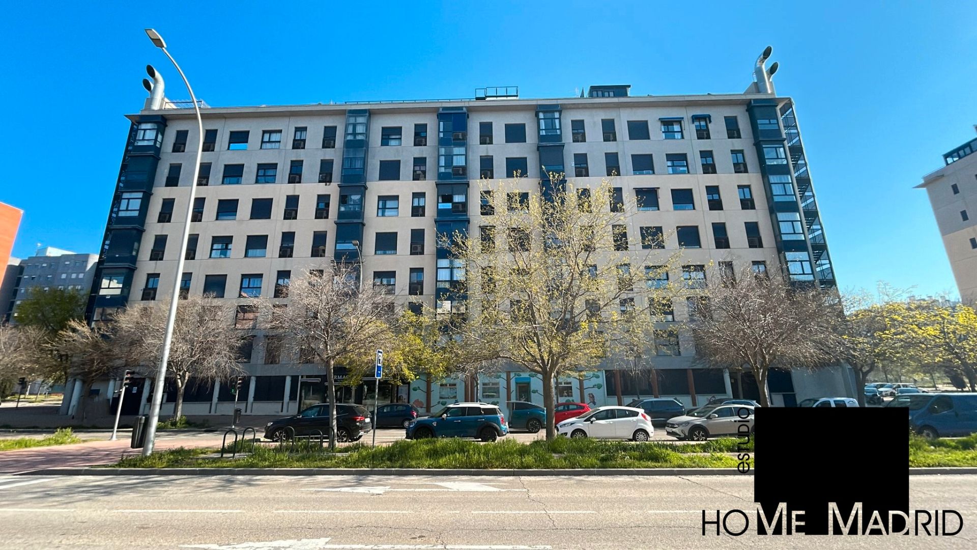 Vista exterior de Piso en venta en  Madrid Capital con Aire acondicionado, Calefacción y Parquet