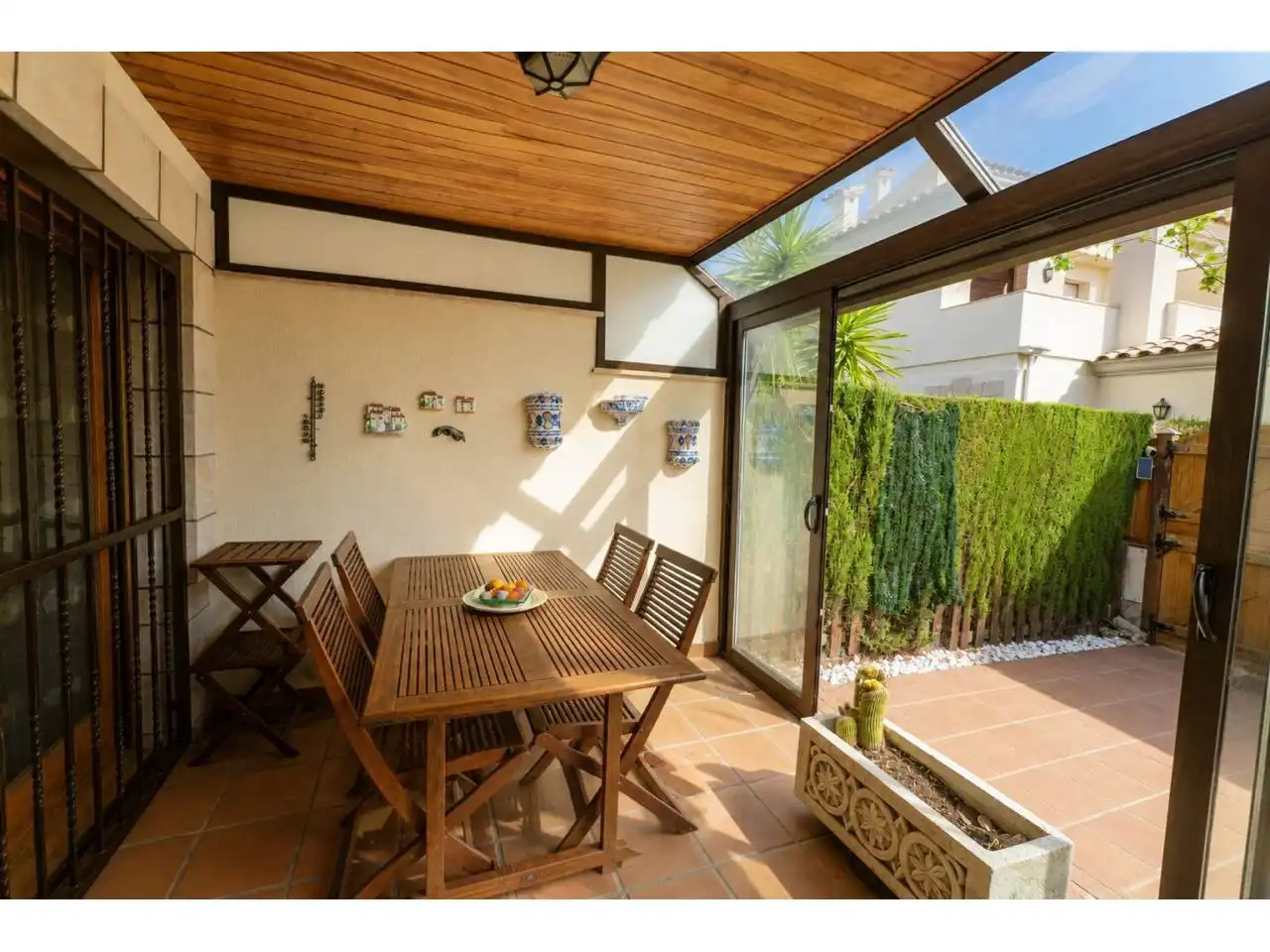 Terrace of Detached homes for rent in Mont-roig del Camp  with Air Conditioner, Terrace and Furnished