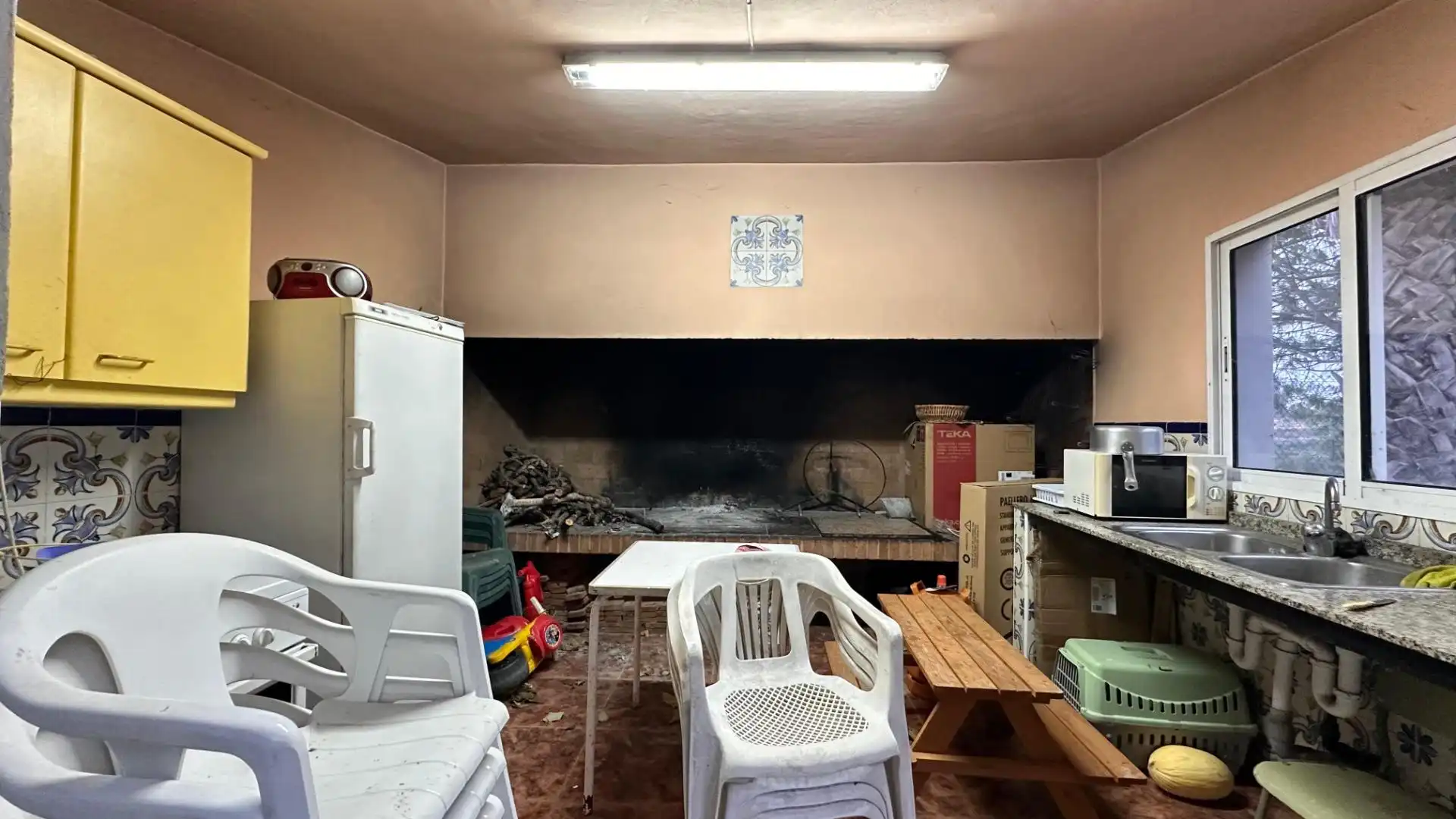 Cocina de Casa o chalet en venta en Tous con Jardín privado, Terraza y Trastero