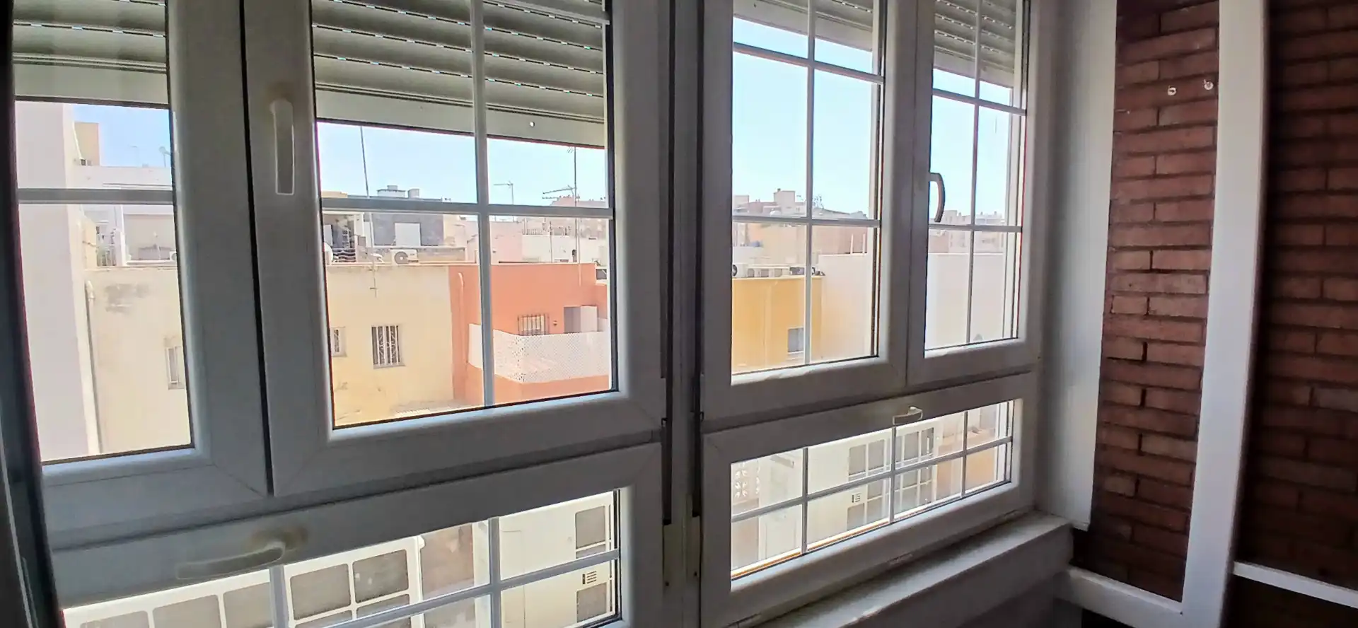 Balcony of Flat for rent in Almería  with Air Conditioner, Terrace and Furnished
