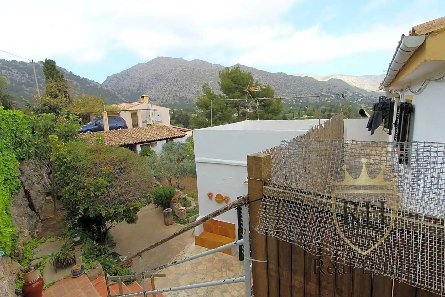 Vista exterior de Casa o xalet en venda en Pollença amb Aire condicionat, Jardí privat i Terrassa