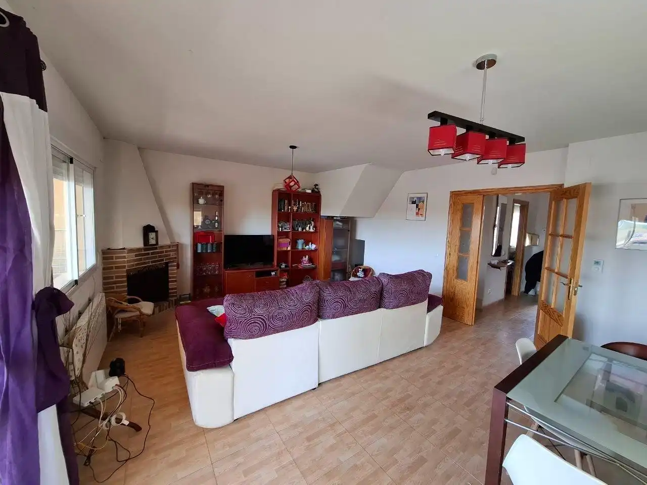 Sala d'estar de Casa o xalet en venda en Otero amb Aire condicionat, Jardí privat i Traster