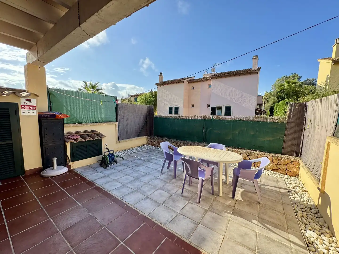 Terrassa de Casa adosada de lloguer en Campos amb Aire condicionat, Calefacció i Jardí privat