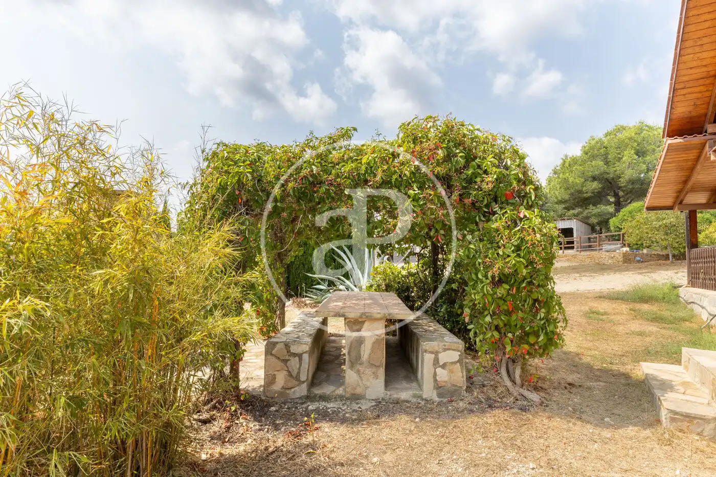 Jardí de Casa o xalet en venda en Montserrat amb Aire condicionat, Calefacció i Jardí privat