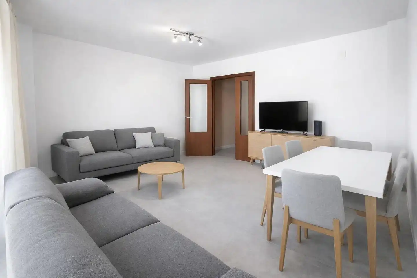 Sala de estar de Piso en venta en Oliva con Trastero y Amueblado