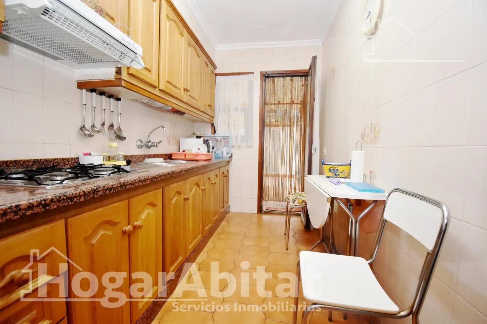 Cocina de Piso en venta en Castellón de la Plana / Castelló de la Plana con Terraza