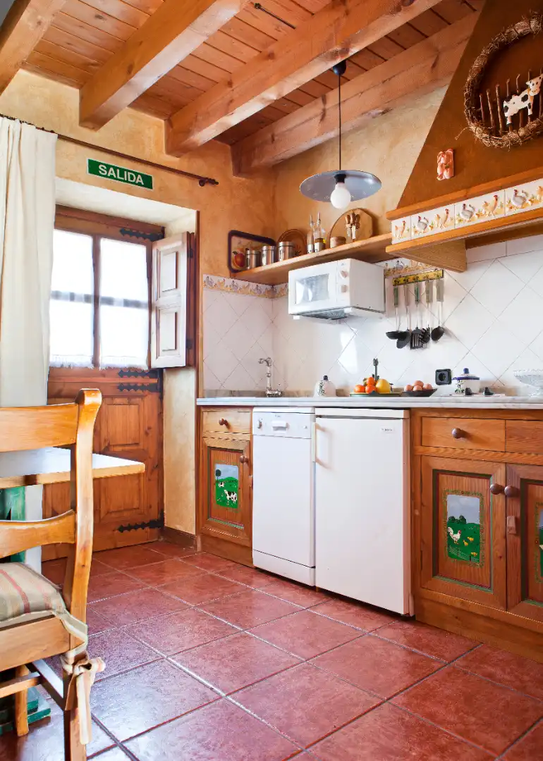 Cocina de Casa o chalet en venta en Nava con Calefacción, Jardín privado y Parquet