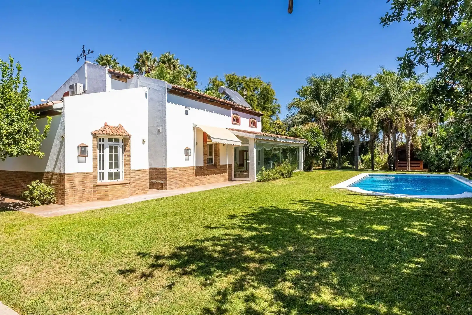 Garden of Houses for sale in Jerez de la Frontera  with Air Conditioner, Private garden and Terrace