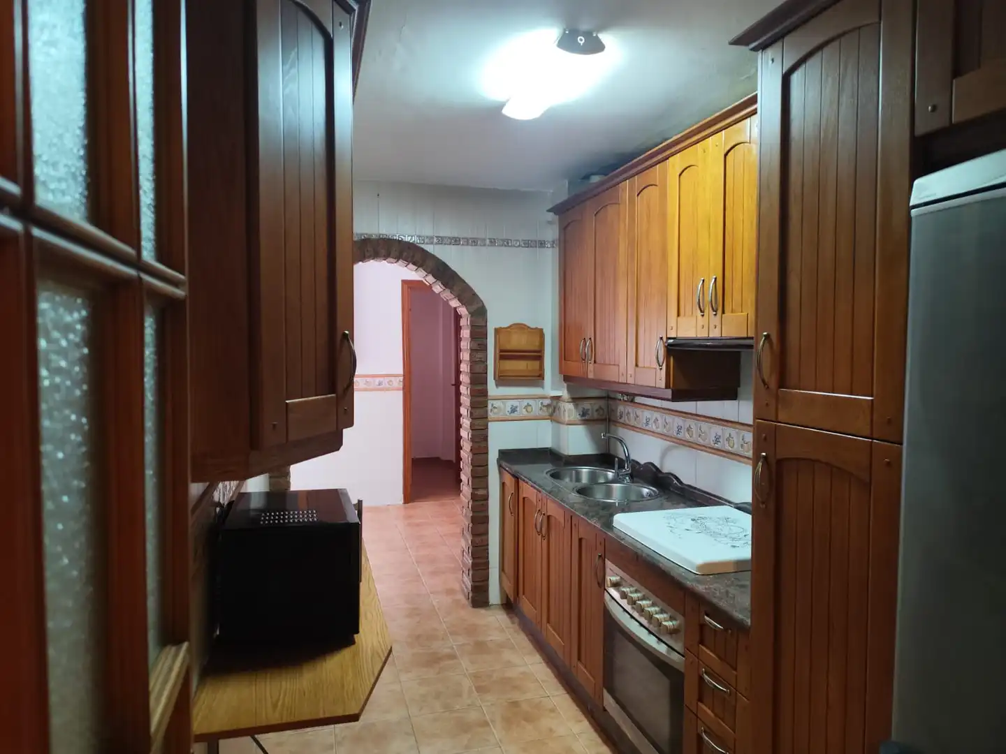Küche von Wohnung zum Verkauf in Zafra mit Klimaanlage und Heizung
