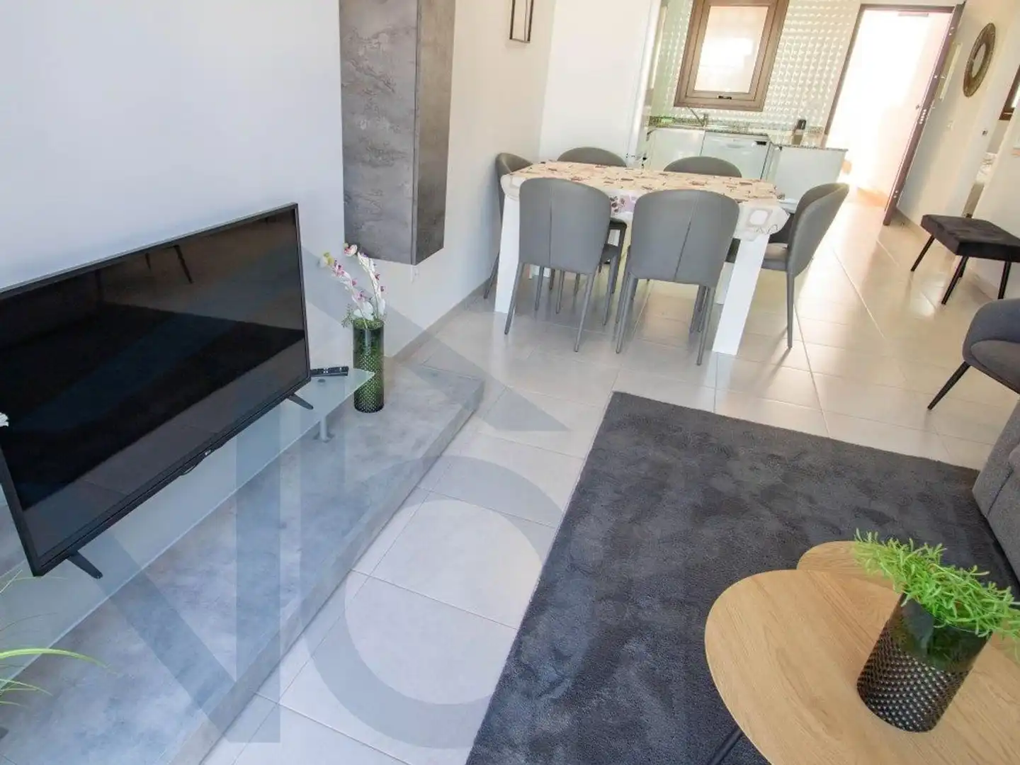 Living room of Flat for sale in Pulpí  with Air Conditioner, Terrace and Swimming Pool