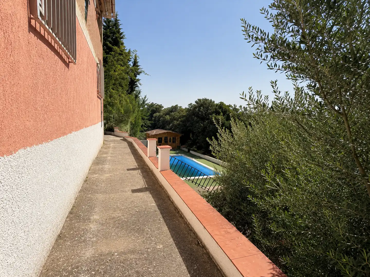 Piscina de Finca rústica en venta en Víznar con Jardín privado, Terraza y Trastero