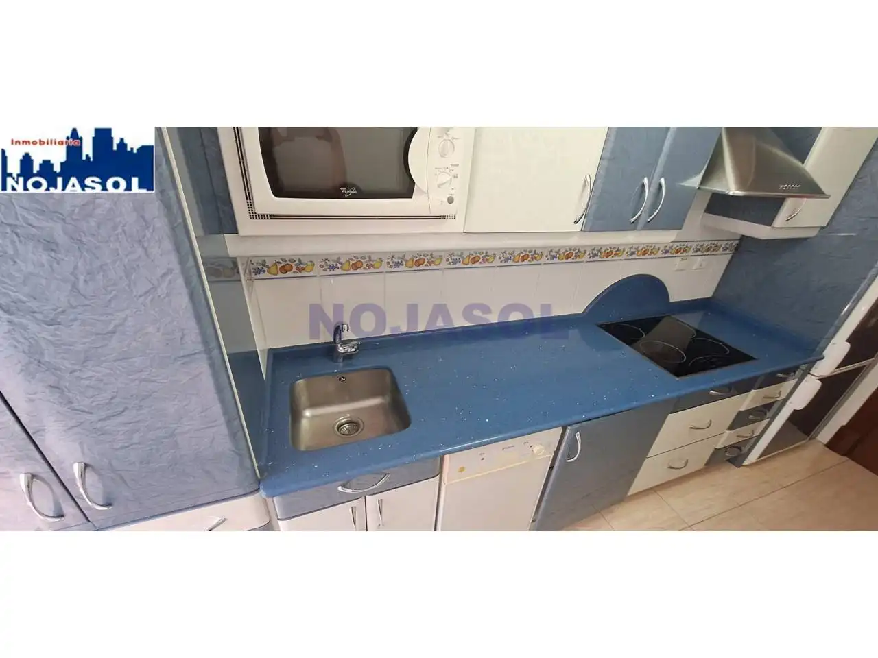 Cocina de Apartamento de alquiler en Noja con Calefacción, Terraza y Amueblado