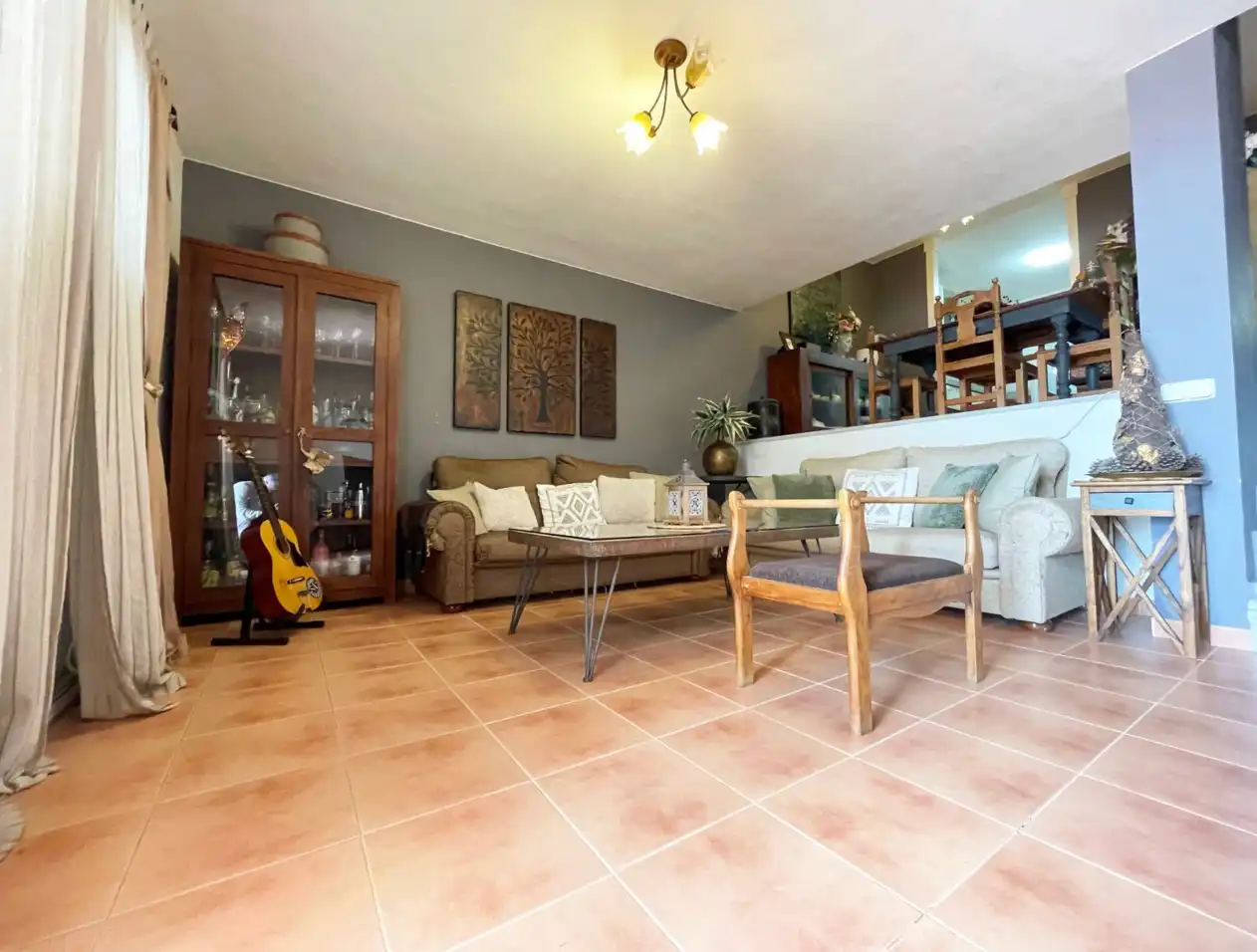 Sala de estar de Casa adosada en venta en Rincón de la Victoria con Jardín privado, Terraza y Trastero