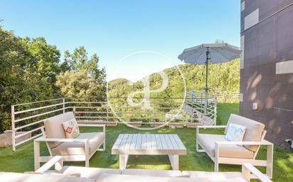 Terrace of House or chalet for sale in Sant Cugat del Vallès  with Air Conditioner, Terrace and Swimming Pool