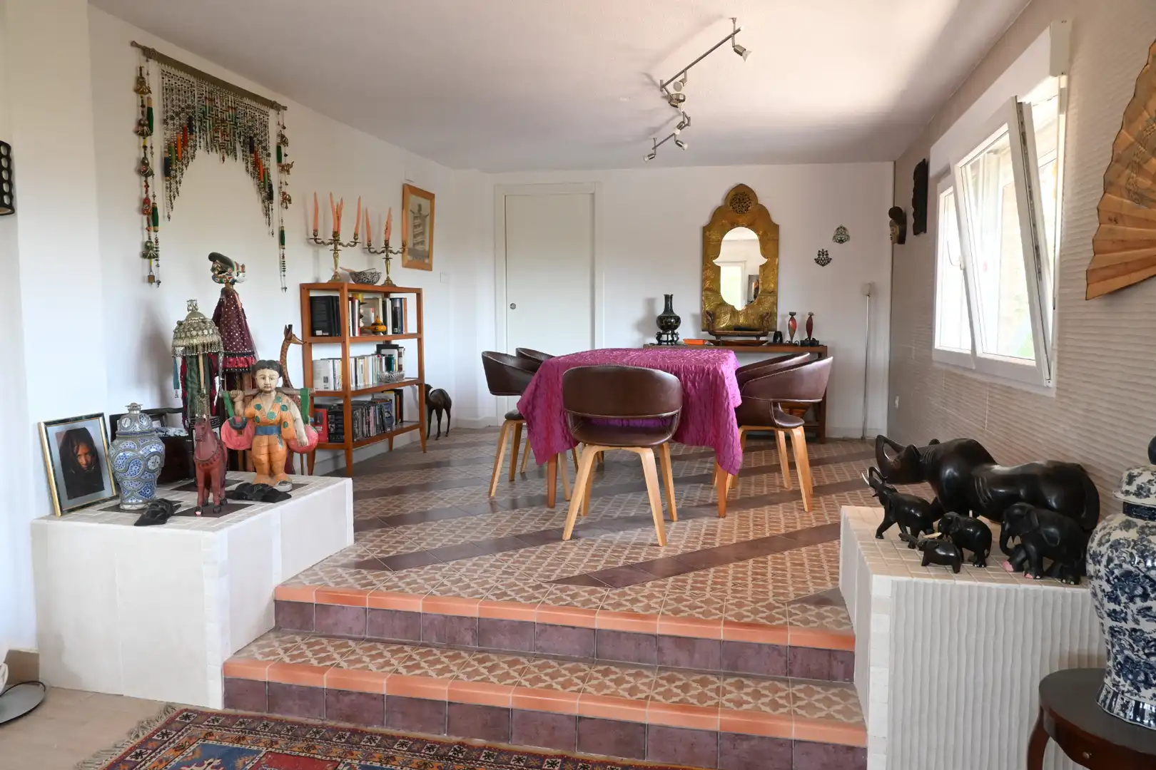 Menjador de Casa o xalet en venda en Las Gabias amb Jardí privat, Terrassa i Traster