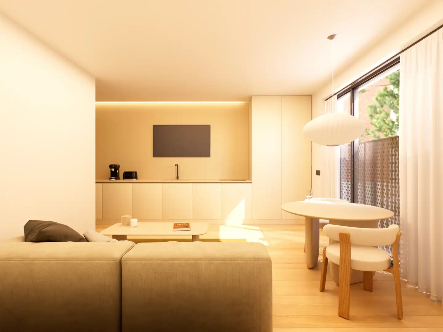 Living room of Flat for sale in Alcobendas  with Air Conditioner, Heating and Internet